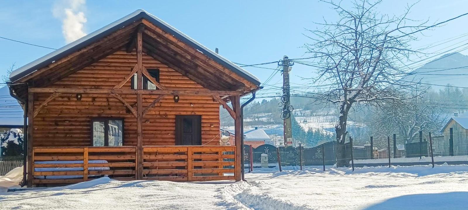 Casuta Adelina Borsa Villa Bagian luar foto